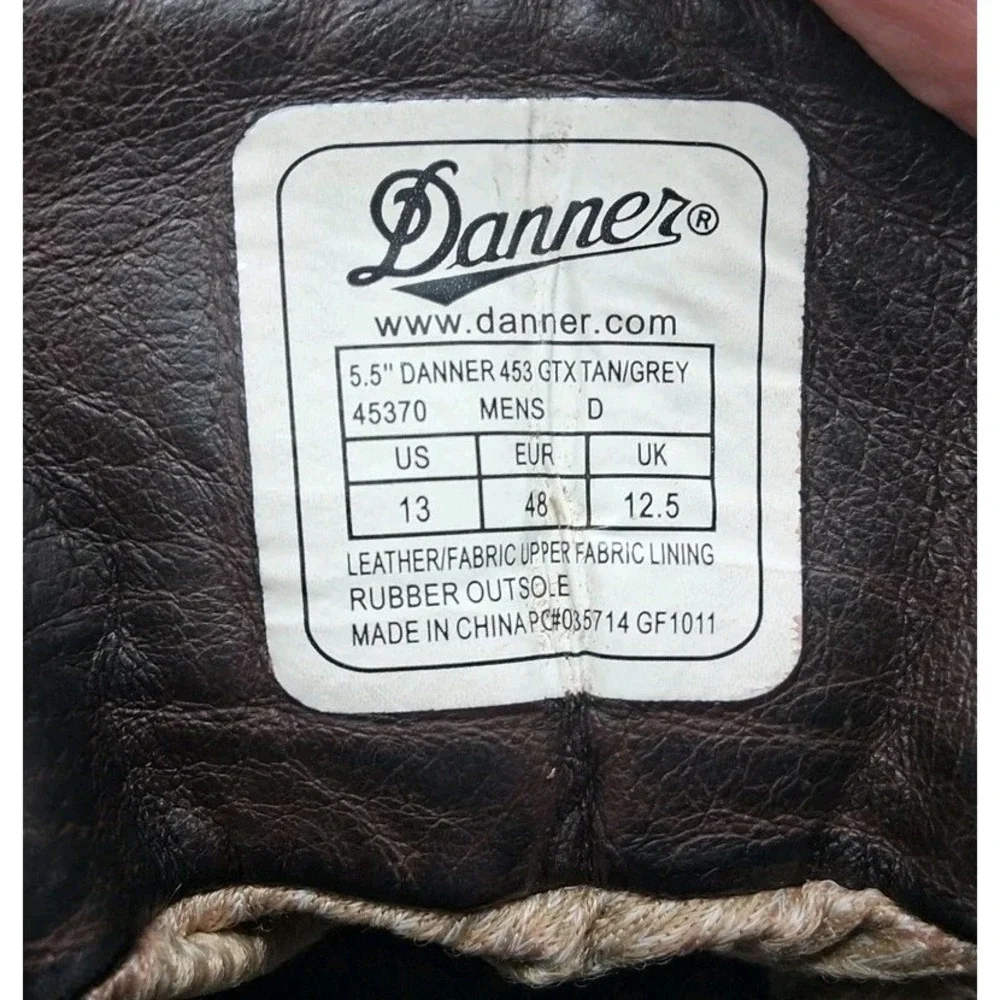 Danner metal toe